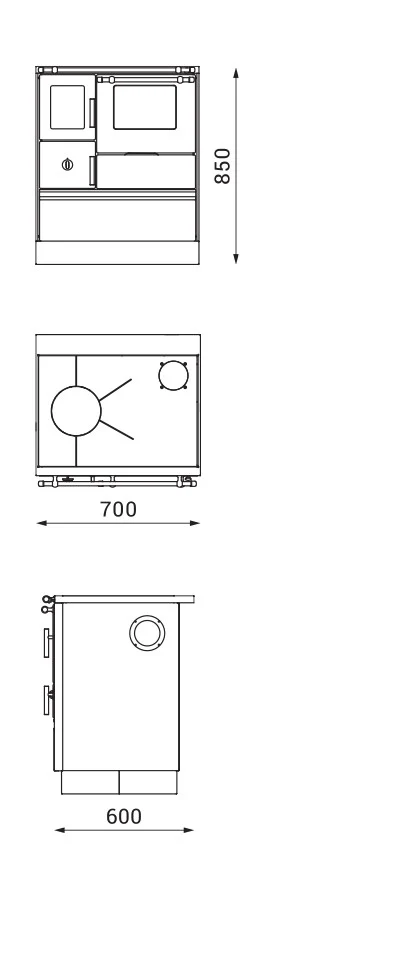 Dominat70-Spec Alfa Plam Štednjak 70 Dominant