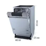 Gorenje mašina za pranje posuđa GI520E15X - Image 3