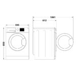 Indesit mašina za pranje veša - BWE 81496X WSV EE - Image 10