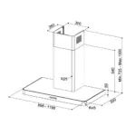 Faber zidna napa T-Light EV8+ WH Matt A90 - Image 2