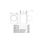 Hisense mašina za pranje i sušenje veša WD3S8043BW3 - Image 5