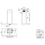 Faber zidna napa T-Dark A90 NG - Image 4