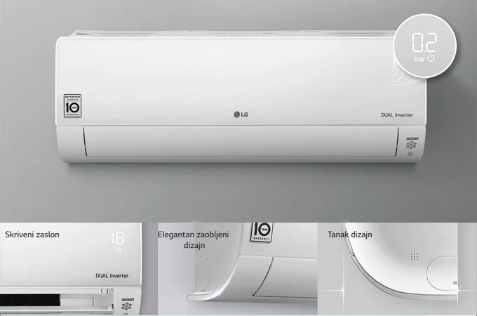 Lg-S12Et-Nfo Lg Klima Uređaj S12Et - Inverter Wifi