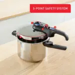 TEFAL ekspress lonac Secure Trendy P2580701 - 6L - Image 5
