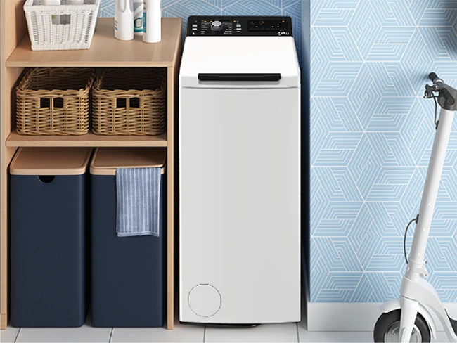 compact Beko veš mašina sa gornjim punjenjem BTL1WFP10724