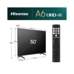 Hisense televizor 4K UHD Smart TV 4K 50A6N - Image 2