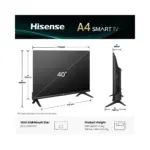 Hisense televizor FullHD Smart TV FHD 40A4Q - Image 2