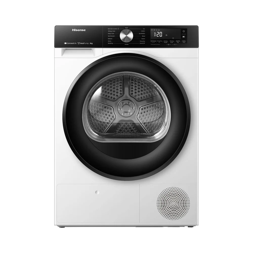 30810_1.Webp Hisense Mašina Za Sušenje Veša Sa Toplotnom Pumpom Dh3S802Bw2 - Image 1