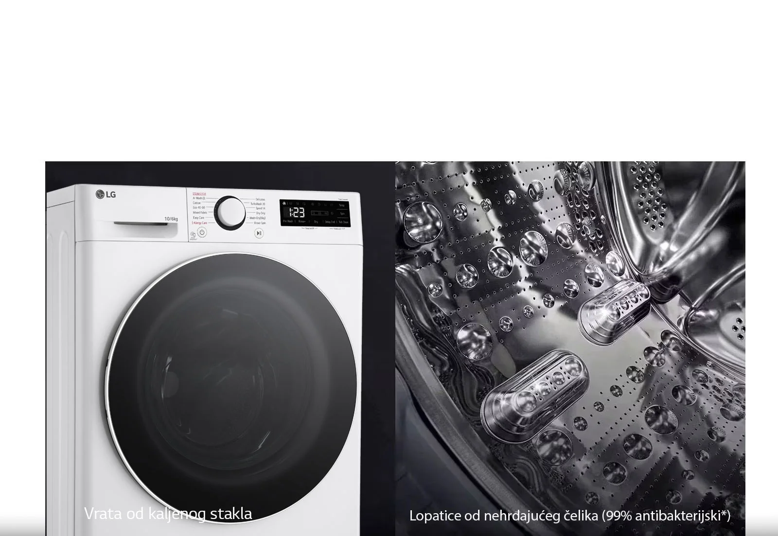 Lg Kombinovana Mašina Za Pranje Veša Sa Parom F4Dr510S0W 9 Lg Kombinovana Mašina Za Pranje Veša Sa Parom F4Dr510S0W