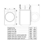 Hisense mašina za pranje veša WF3S1043BW3 - Image 6