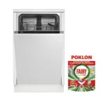Beko mašina za suđe DIS35026 + Fairy tablete 59 komada