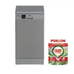 Beko mašina za suđe DVS05024S + Fairy tablete 59 komada