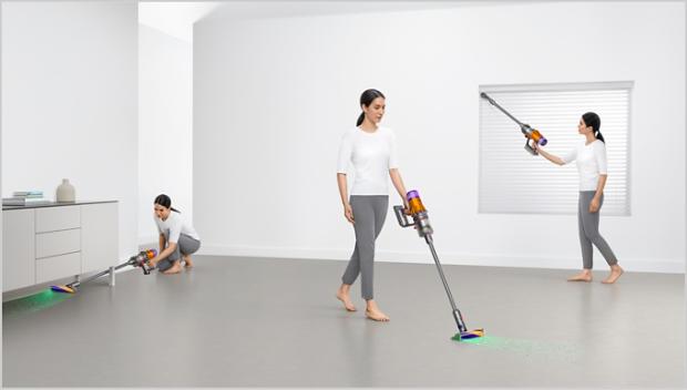 Featurette09Versatile Dyson Bežični Akumulatorski Štapni Usisivač V12 Detect Slim™ Absolute