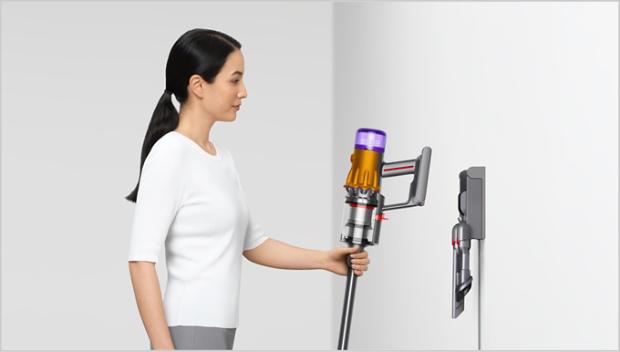 Featurette15WallDock Dyson Bežični Akumulatorski Štapni Usisivač V12 Detect Slim™ Absolute