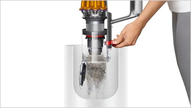 Featurette16BinEmptying Dyson Bežični Akumulatorski Štapni Usisivač V12 Detect Slim™ Absolute