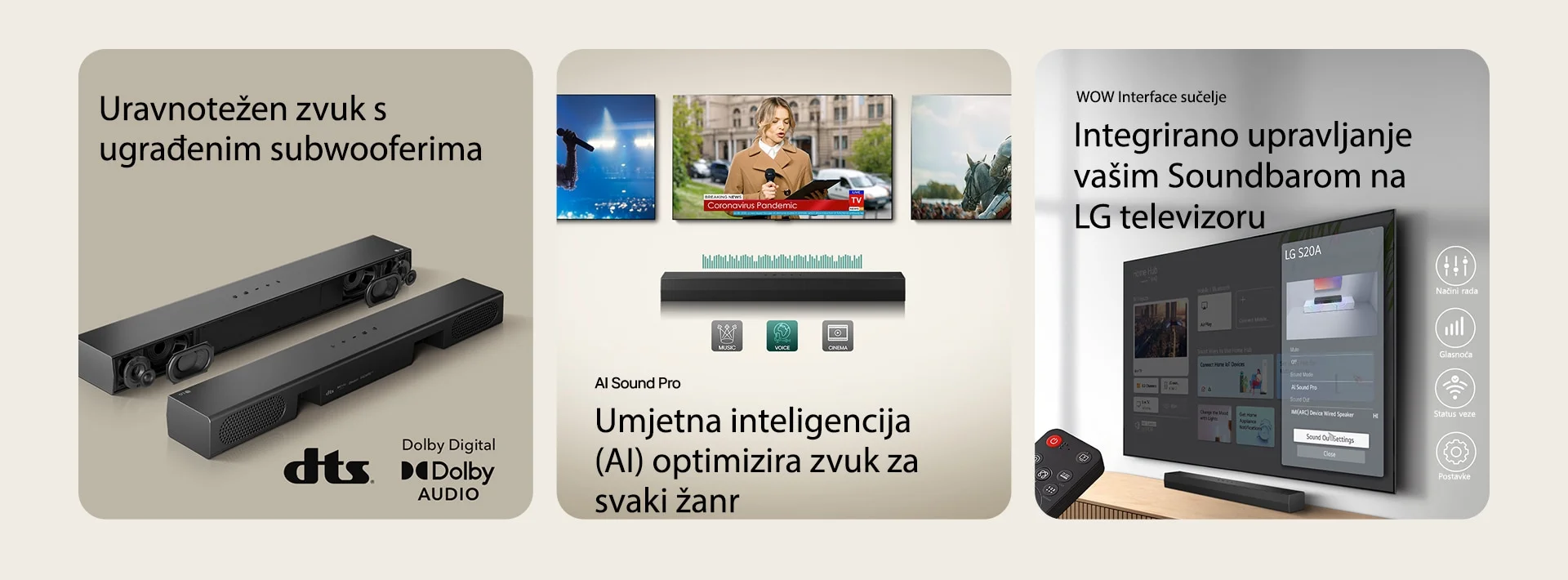 Lg Soundbar 2.1 S20A 2 Lg Soundbar 2.1 S20A