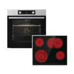 Gorenje ugradni set STEEL STEAM SET - pećnica BOS6737E06X + ploča ECT43X