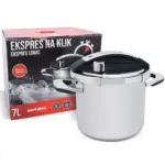 Metalac ekspres lonac NA KLIK 22cm/7l - Image 4