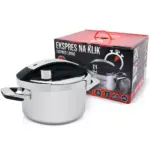 Metalac ekspres lonac NA KLIK 22cm/4,5l - Image 4