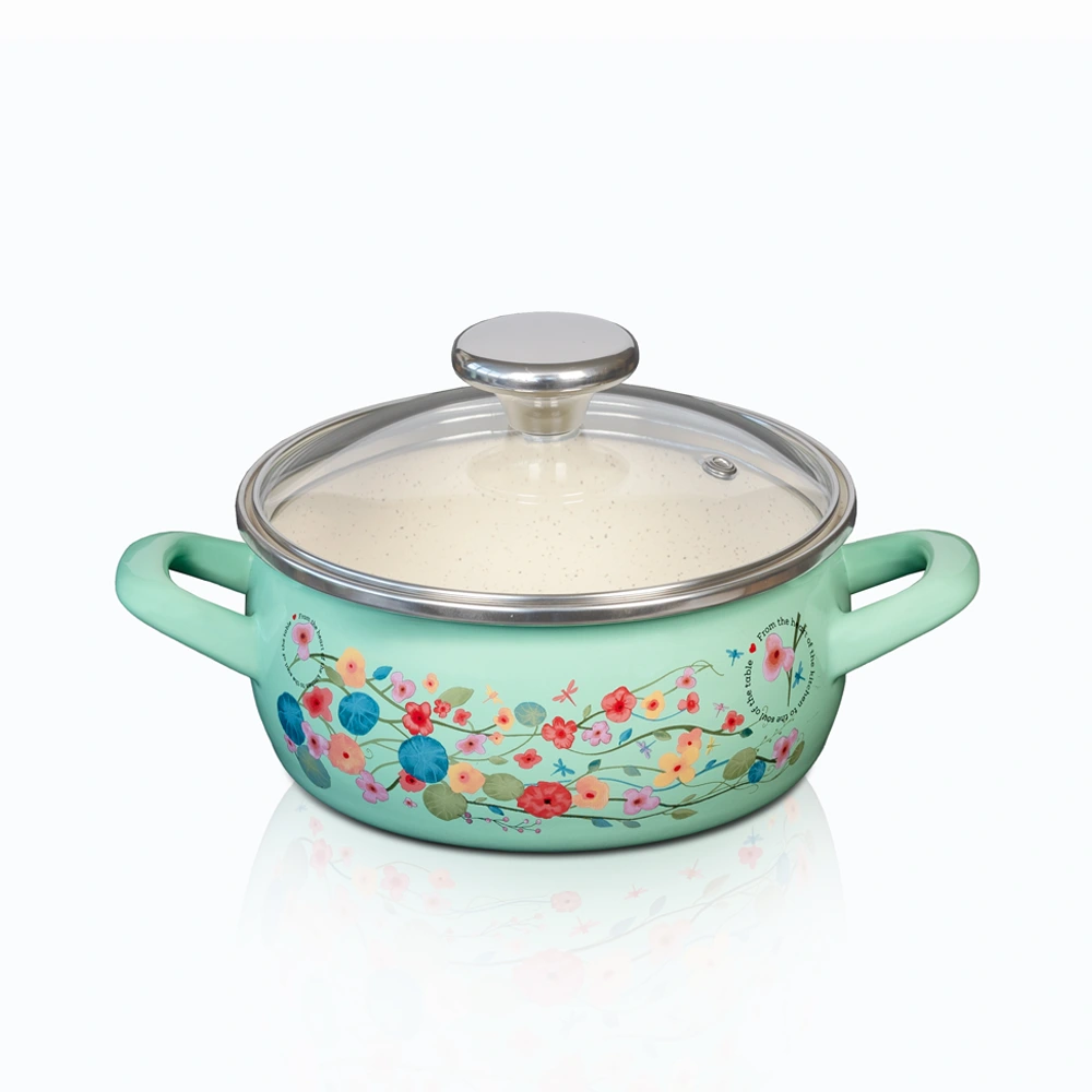 425120 Metalac Plitka Šerpa Vilin Konjic 24Cm/5,0Lit Image 1