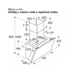 Bosch zidna napa DWK81AN60 - Image 9
