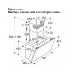 Bosch zidna napa DWK81AN60 - Image 10