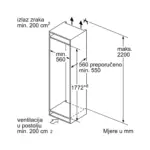 BOSCH frižider ugradni KIS86AFE0 - Image 11