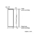 Bosch ugradni zamrzivač GIN81VEE0 - Image 9
