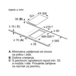 Bosch ugradna indukciona ploča PKF375FP2E - Image 7