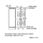 BOSCH frižider ugradni KIV86VSE0 - Image 11