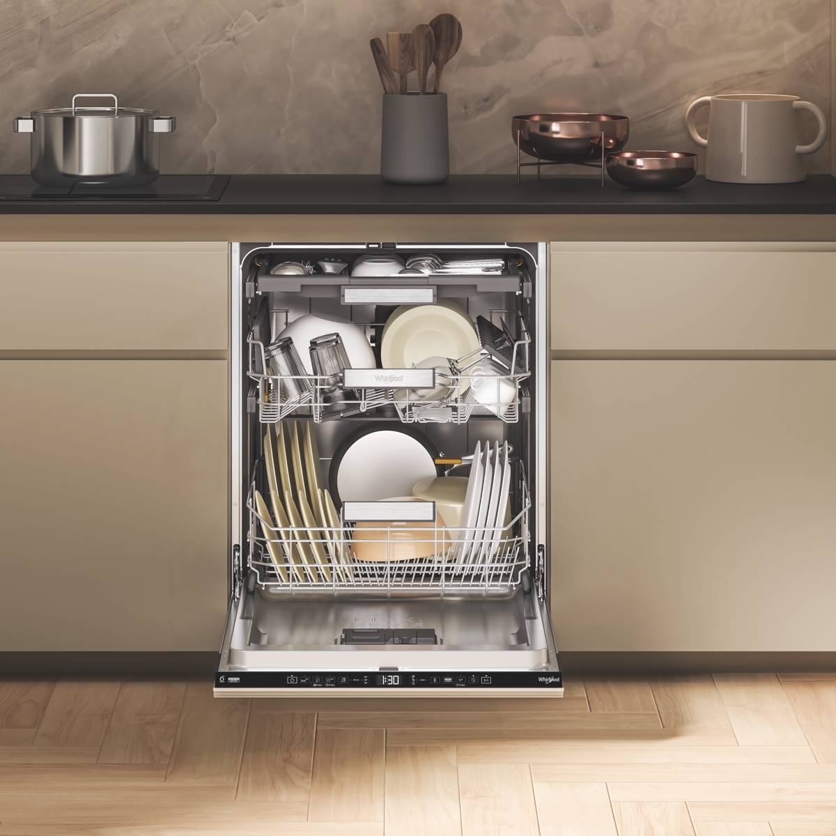 7C6D1872Fa1BMaxispacetub_ Whirlpool Mašina Za Pranje Posuđa W7F Hp43 X