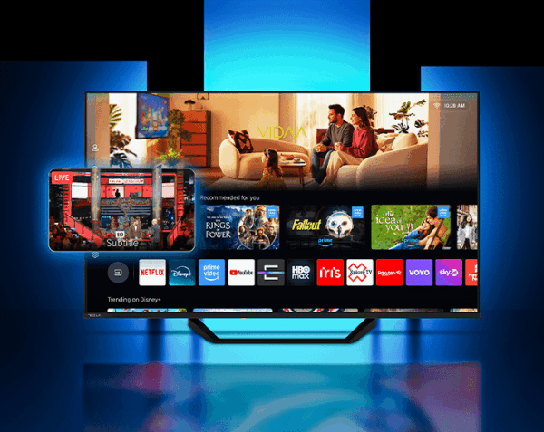 Apps1 Tesla Tv Qled Q50H665Bfv Smart +Tesla Pegla Ir301Bl 2600W